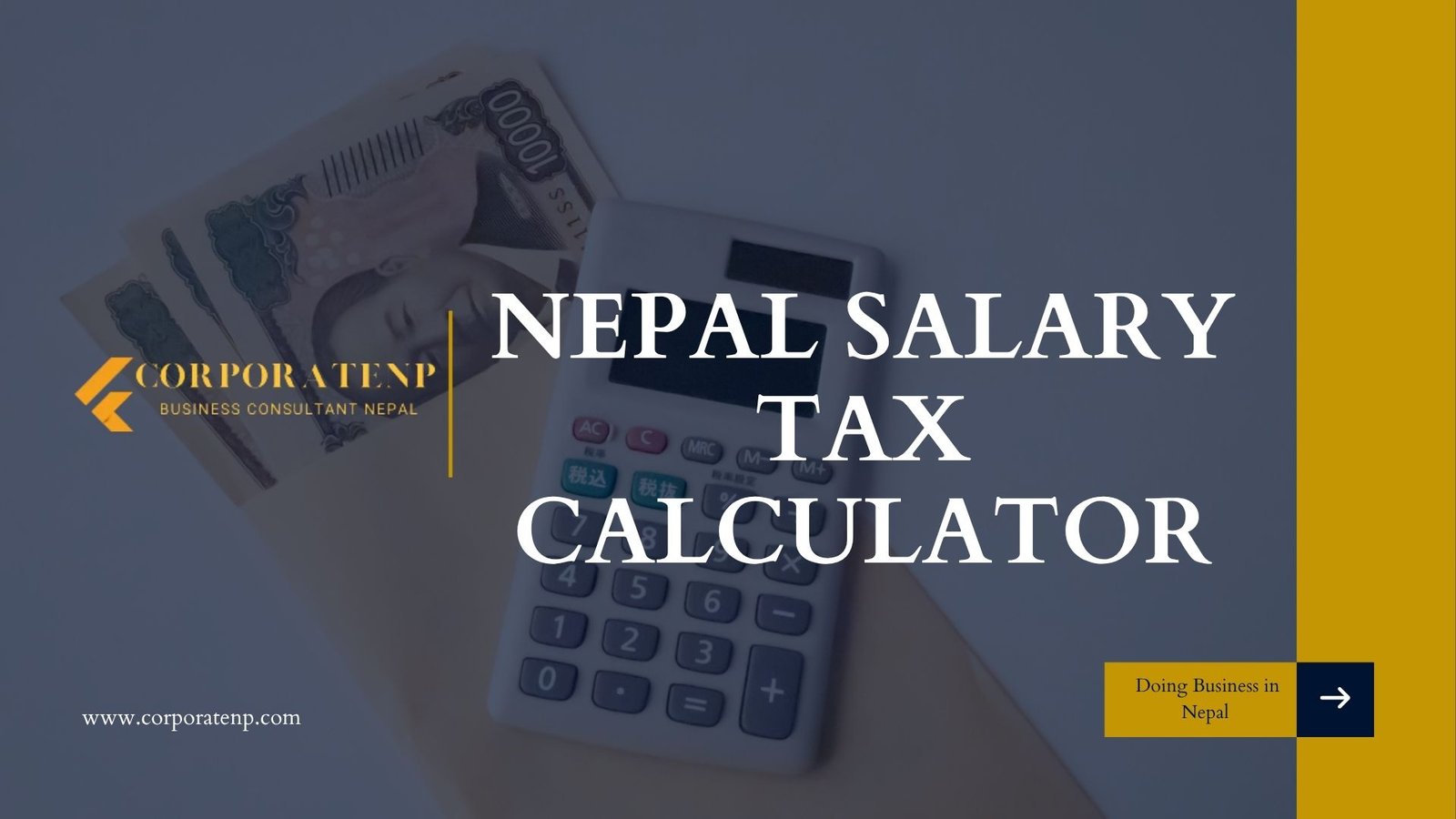 Nepal Salary Tax Calculator