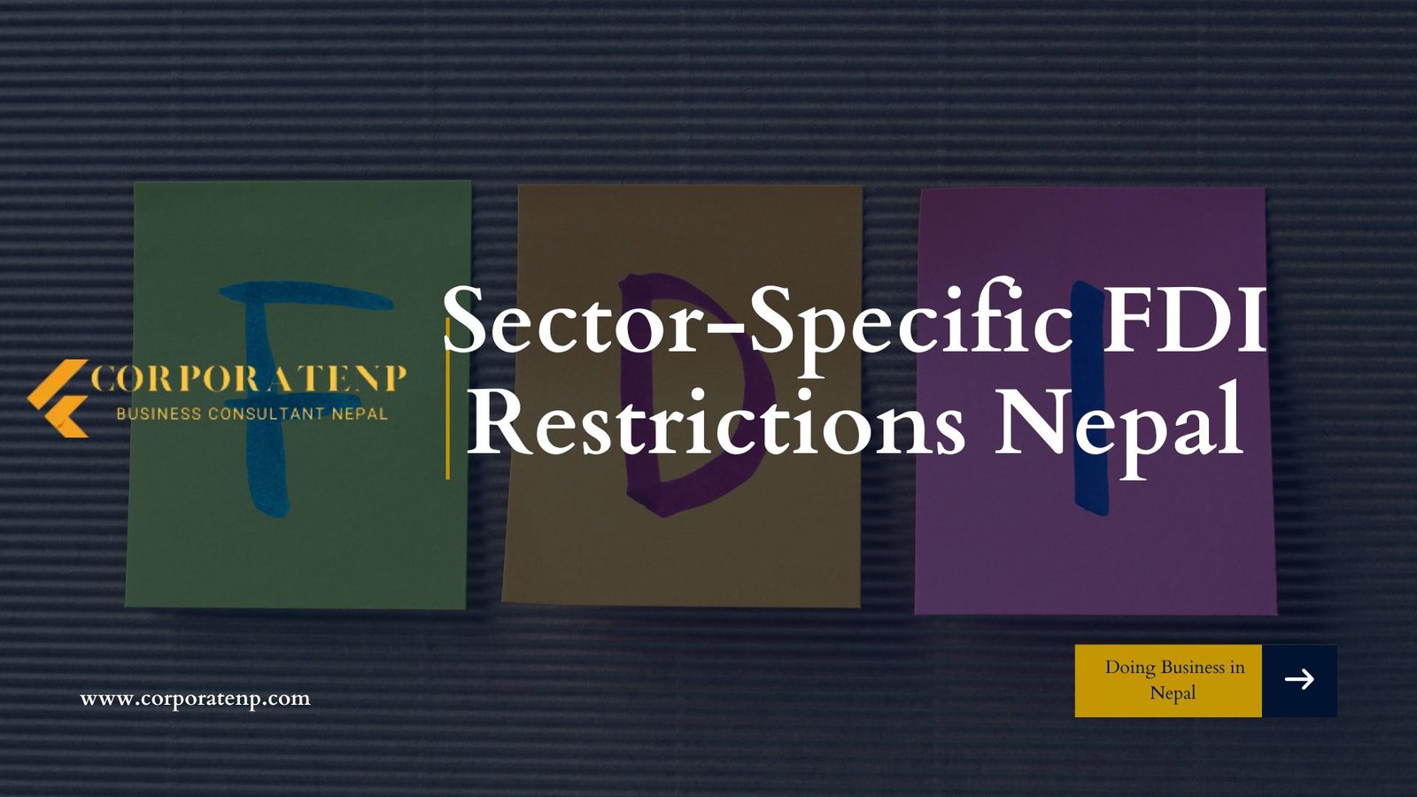 Sector-Specific FDI Restrictions Nepal