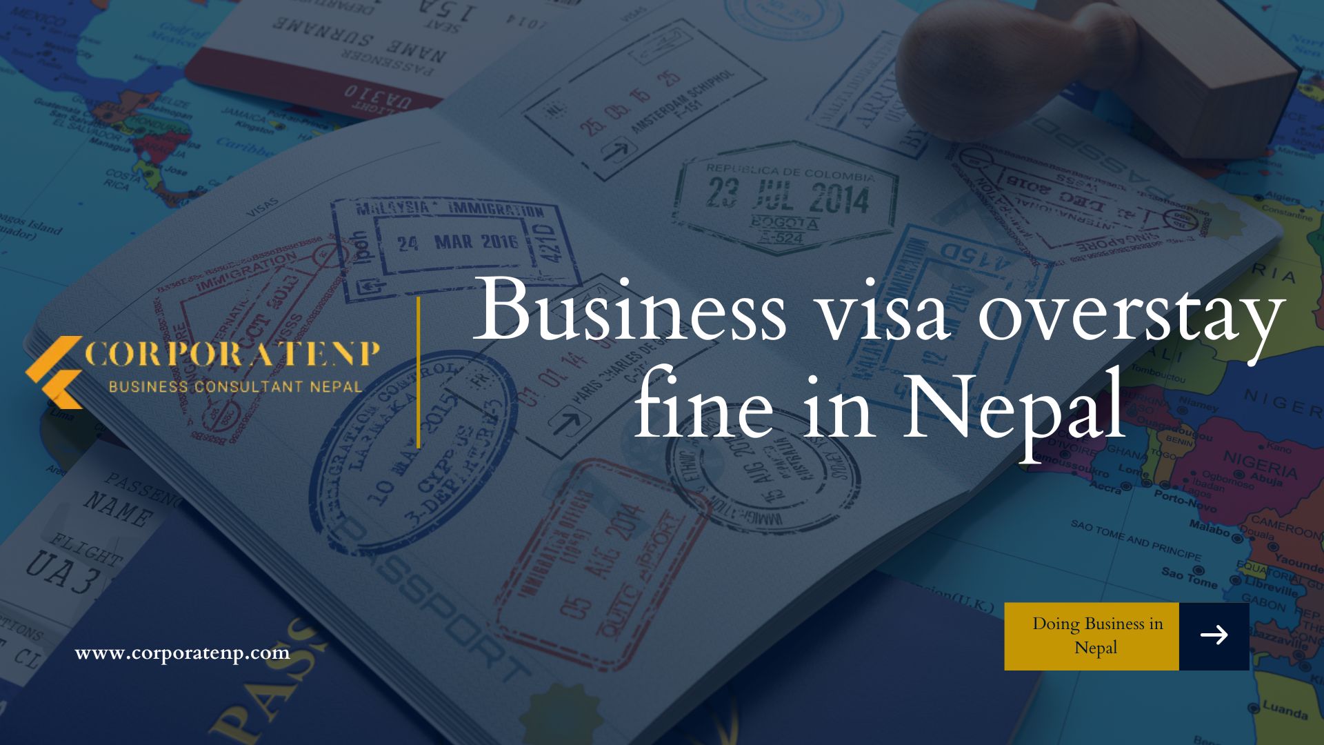 Business visa overstay fine in Nepal