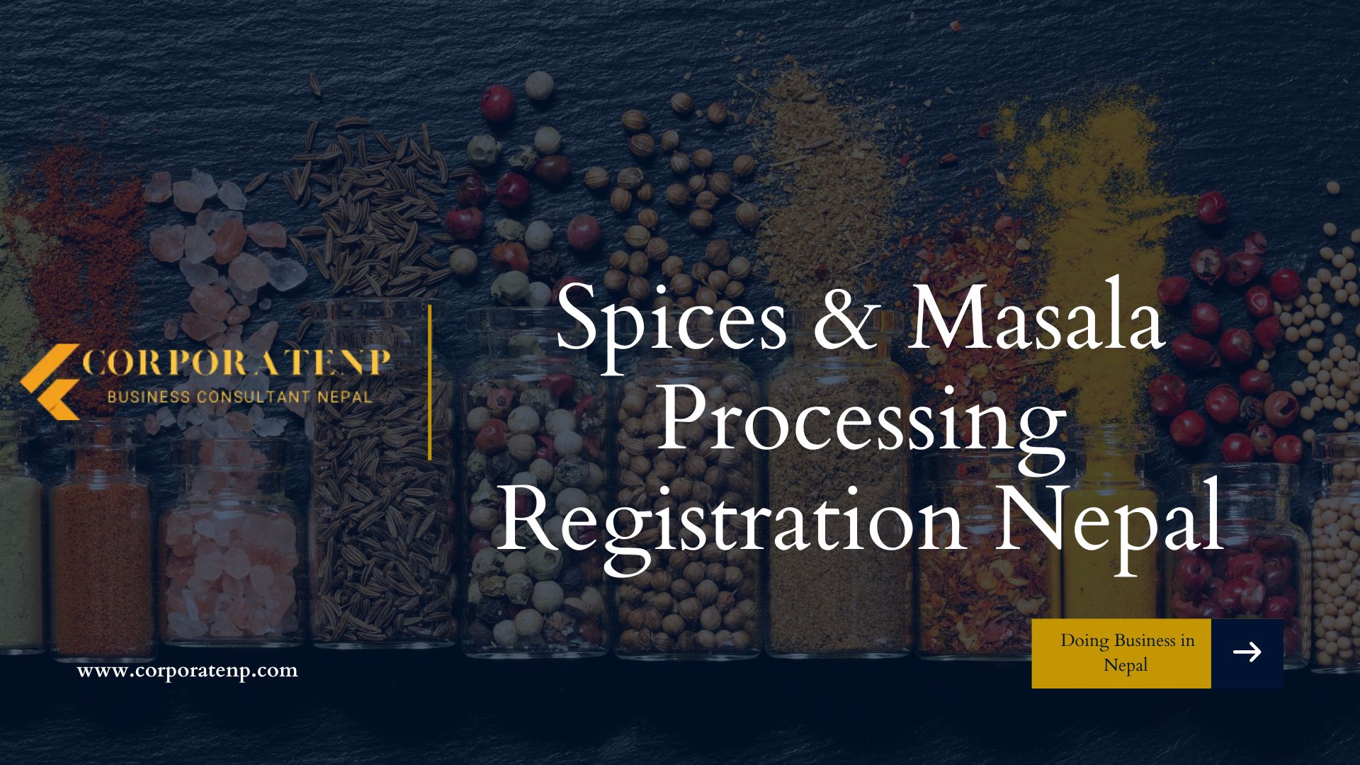 Spices & Masala Processing Registration Nepal